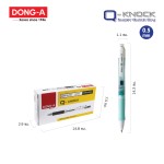 ปากกาเจล Q-KNOCK 0.5 mm. หมึกน้ำเงิน DONG-A