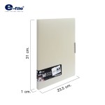 แฟ้มโฮลเดอร์ 20 ซอง MATCHA MOUSSE e-file 722A