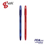 ปากกาลูกลื่นเจล PDA 0.5 mm. กระป๋อง 30 ด้าม g'soft