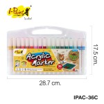 ปากกาอะคริลิค มาร์คเกอร์ i-Paint IPAC-12C,IPAC-24C,IPAC-36C