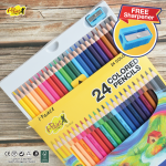 ดินสอสีไม้+กบเหลา i-paint IPWC03-12C,IPWC03-24C