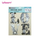 สติ๊กเกอร์ตกแต่ง La'boom LBDC08