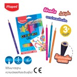 PENCIL COLOR'PEPS X24 CARDBOARD BOX Maped