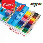 PENCIL COLOR'PEPS X24 CARDBOARD BOX Maped