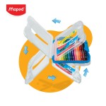 ชุดสีไม้ 12 สี Smart Box Maped CO/832032
