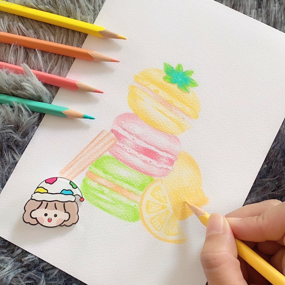 PENCIL COLOR'PEPS PASTEL X12 CARDBOARD BOX Maped CO/832069