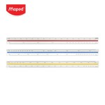 Triangular Scale Ruler 1:500 - 1:2,500 Maped TC/240115