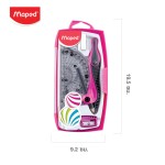 ชุดไม้บรรทัด วงเวียน Graphic 360 องศา Maped TC/519118