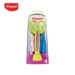 Crea Cut Craft Scissors Interchangeable Pattern Blades Paper Maped SC/601005