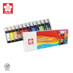 สีอะคริลิค เซ็ต 12 สี  SAKURA XAC20-12(s)