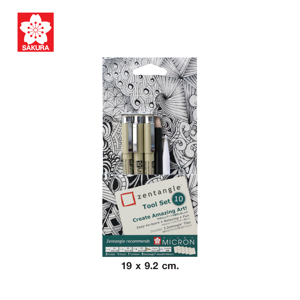 Set n° 20 pour zentangle SAKURA® Zentangle®