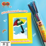 ดินปั้นแบบเส้น 12 สี TORU TR-LINECLAY12