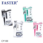 Fountain Pen with Clear Cap FASTER CF100-FAN