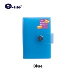 สมุดเก็บการ์ดปก PP e-file CD5