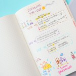 Thin Cover Book Pastel tones Dotty Dotty e-file CNB106