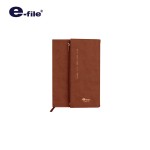 Line Notebook earth tone PU A5 e-file CNB118