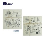 (สินค้ามีตำหนิ) สมุด Graphic Note e-file CNB28