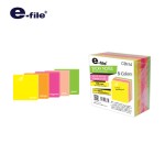 กระดาษสติ๊กโน๊ต 5 สี e-file CSN14