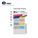 ฟิล์มอินเด็กซ์ 6 สี e-file CSN19