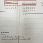 สมุดไดอารี่ 2569 DIARY 2026 e-file DIARY-M