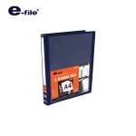 แฟ้ม 3 ห่วง 1.5 นิ้ว เติมไส้ได้ D-Ring e-file