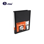 แฟ้ม 3 ห่วง 1.5 นิ้ว เติมไส้ได้ D-Ring e-file