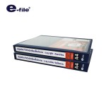 แฟ้ม 3 ห่วง 1.5 นิ้ว เติมไส้ได้ D-Ring e-file