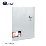 แฟ้มโฮลเดอร์ แฟ้มโชว์เอกสาร 20 ซอง ปกสอด e-file 710A