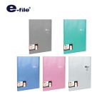 แฟ้มโฮลเดอร์ แฟ้มโชว์เอกสาร 20 ซอง ปกสอด e-file 710A