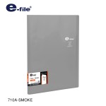 แฟ้มโฮลเดอร์ แฟ้มโชว์เอกสาร 20 ซอง ปกสอด e-file 710A