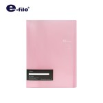 แฟ้มโฮลเดอร์ แฟ้มโชว์เอกสาร 40 ซอง ปกสอด e-file 720A