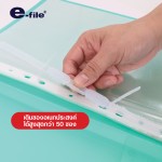 แฟ้มโฮลเดอร์ แฟ้มโชว์เอกสาร เติมไส้ได้ e-file 740A