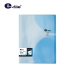 แฟ้มโฮลเดอร์ แฟ้มโชว์เอกสาร 20 ซอง ปกสอด e-file 760A