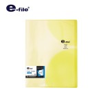 แฟ้มโฮลเดอร์ แฟ้มโชว์เอกสาร 20 ซอง ปกสอด e-file 760A