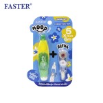 เทปลบคำผิด+รีฟิล MOOD เปลี่ยนไส้ได้ FASTER C705+REFILL