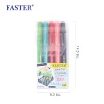 ปากกา EXTRA FINE 0.28 mm. เซ็ต 5 สี FASTER CX401-AS5-SET