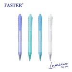 ปากกาเจล LUMINE 0.5 mm. หมึกน้ำเงิน FASTER CX718-FAN