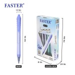 ปากกาเจล LUMINE 0.5 mm. หมึกน้ำเงิน FASTER CX718-FAN