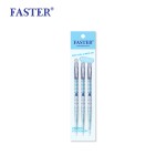 ปากกาลูกลื่น Dotty Dot 0.38 mm. FASTER CX913-BL-3