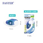 เทปกาวสองหน้า กริ๊ป 6mm. x 8m. FASTER GT001
