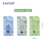 เทปกาวสองหน้า โรลลิ่ง 5mm. x 3m. FASTER GT002