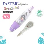 เทปลบคำผิด FASTER x KIWTUM KTC659+REFILL