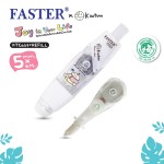 เทปลบคำผิด FASTER x KIWTUM KTC659+REFILL