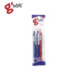 ปากกาลูกลื่นเจล ชนิดกด KNOCK 0.5 mm. g'soft KNOCK-RB-3