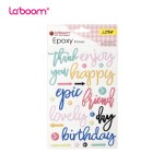 Epoxy Sticker La'boom LST64