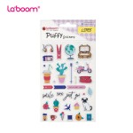 Puffy Sticker La'boom LST65
