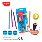 PENCIL COLOR'PEPS X12 CARDBOARD BOX Maped CO/832062