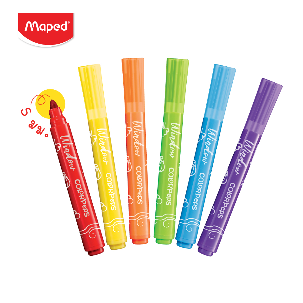 สีเมจิกเขียนกระจก COLOR'PEPS Maped FC/844820