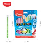 สีเมจิก 12 สี LONGLIFE COLOR'PEPS Maped FC/845020