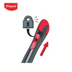 คัตเตอร์ 18 มม. Maped CT/018211